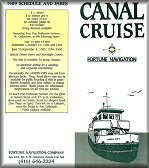 Click for 1989 Garden City Welland Canal cruise brochure